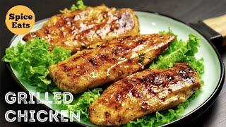 GRILLED CHICKEN | HEALTHY GRILLED CHICKEN RECIPE | GRILL CHICKEN RECIPE