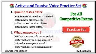 Active and Passive voice ssc cgl | Active and Passive voice in english for ssc| Active Passive voice