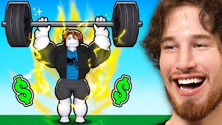 Spending $100,000 In Roblox Gym League