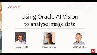 TwF:   Using Oracle AI Vision to analyse image data