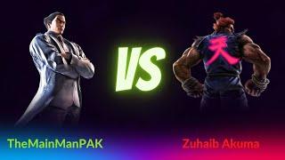 TheMainManPAK (Devil, Kazuya) VS Zuhaib Akuma (Devil, Akuma, Nina, Lee, Lei) Online Casual Matches