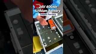 RV Battery Production: From Cells to Pack#factory #febatt #shorts