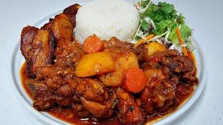  Best guyanese chicken stew/ stewed chicken | full recipe