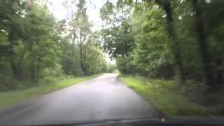 Cruising the North Veluwe by Car ,green lands,forests and clear spots