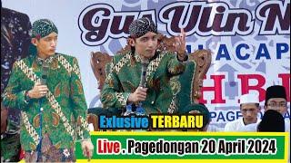 PENGAJIAN  TERBARU GUS ULINNUHA HALAL BIHALAL DI DESA PAGEDONGAN 20 APRIL 2024