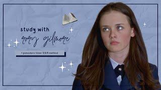 study with rory gilmore - aesthetic lofi music + 25/5 pomodoro timer (gilmore girls edition)