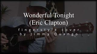 "Wonderful Tonight" (Eric Clapton) fingerstyle guitar cover / arrangement by Jimmy Quango