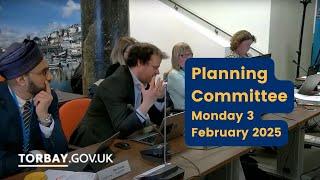 Torbay Planning 3 Feb 2025