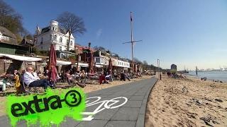 Realer Irrsinn: Radweg am Hamburger Elbstrand   | extra 3 | NDR