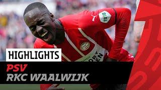 Héérlijke ONTLADING bij TEZE  | HIGHLIGHTS PSV - RKC Waalwijk