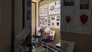 Junior Design Cube & Sheet Color Wheel Project #trendingshorts #shortvideo #architecturecareer