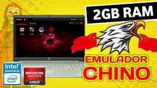 ESTE EMULADOR CHINO ES LA OSTIA!!! NUEVO EMULADOR PARA PC DE BAJOS RECURSOS FREE FIRE