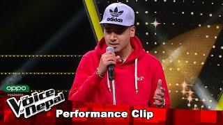 Sandesh Sitaula "Aatma Ma Timro…."| Blind Audition Performance | The Voice of Nepal S3