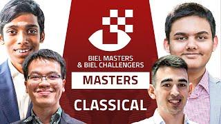 FINALE: Mishra vs. Pragg & Liem Le vs. Haik! Winner Salem vs. Donchenko | Biel Chess Festival 2024