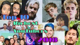 Top 10 Richest YouTubers In The World (2018 Edition) - The Infotainment Show