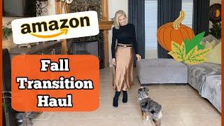 Amazon Fall Transition Haul | Fall Outfit Ideas | Affordable Fashion