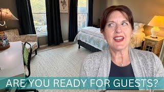 How to Prepare for Visitors: Getting The Guest Room Ready!