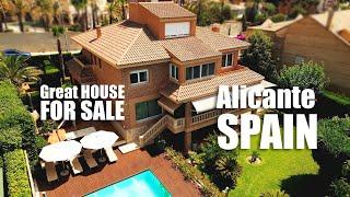 Great house for sale in the city of Alicante, Spain | Real estate in Spain on the Costa Blanca