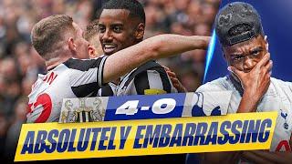 IM ABSOLUTELY FUMING MY HEAD IS GONE!  Newcastle 4-0 Tottenham EXPRESSIONS LOSES IT! 