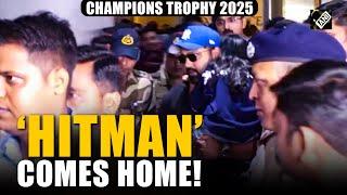 Indian Captain Rohit Sharma lands in Mumbai after winning Champions Trophy 2025 | New Zealand