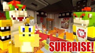 10 MILLION DOLLAR HOUSE MAKEOVER SURPRISE! | Super Mario Series | Minecraft [280]