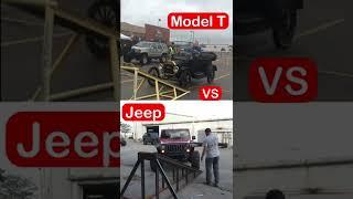 Jeep Vs Model T Articulation Challenge #shorts #youTubeShorts