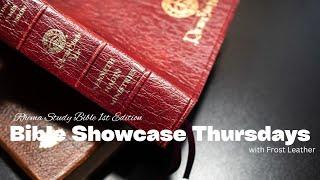 Bible Showcase Thursdays! Rhema Study Bible 2nd Edition with Frost Leather