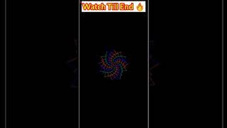 Python turtle draw zig zag spiral rainbow #shorts #python #aaacoder #youtubeshorts