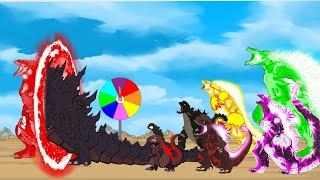 Evolution of GODZILLA vs SHIN GODZILLA: What is an Energy Transformation? - FUNNY CARTOON