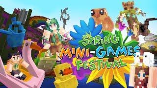 Spring Mini-Games Festival - Trailer (Minecraft Map)