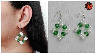 How to Make Beaded Earrings / DIY / Beginners