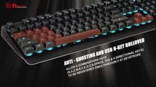 Tt eSPORTS - CHALLENGER EDGE Membrane Gaming Keyboard