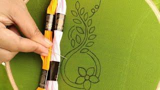 Cushion Cover Design ! Table Cloth Hand Embroidery Design //হাতের সেলাই করা কুশন কভার ডিজাইন