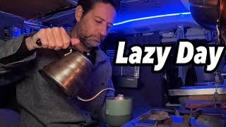 A Lazy Day In My Van Making Coffee #adayinalife #sleepaid Flying Goats Coffee, New Coffee Brew Scale