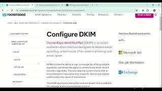 Rocketseed - SPF, DKIM, DMARC Configuration | Domain Authentication Guide 2024