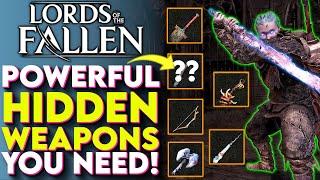 You Gotta Try These INSANE HIDDEN Weapons In Lords Of The Fallen! - LOTF2 Best Weapons