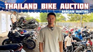 Come with us to a Bike auction in Thailand