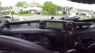 Jeep Wrangler Ham (Amateur) Radio Installation