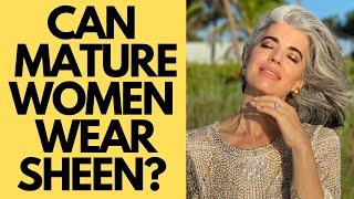 CAN MATURE WOMEN WEAR EYESHADOW SHEEN? | Nikol Johnson