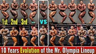 Mr. Olympia 2024 VS 2014 Top 10 Compared