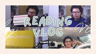 the reading week from hell | a weekly reading vlog