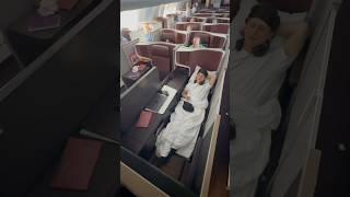 This is what it’s like flying the virgin retreat suite PT.2 #travel #airplane #firstclass #airport ￼