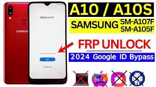 Samsung A10,A10S Frp Bypass Without PC 2024 | (SM-A107F / SM-A105F) Remove Google Account Lock