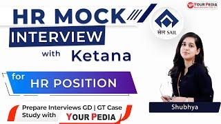 SAIL HR Mock Interview for HR Position | Actual Asked HR interview Questions |  Prepare with YP