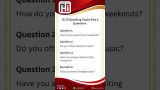 IELTS speaking Questions Part 1 Learn With Hi. #shorts