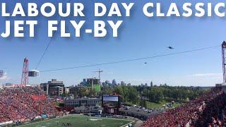 CF-18 Hornet Jet Fly-by at the 2019 Labour Day Classic