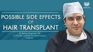 Side Effects of Hair Transplant IN 2024 | Well Explained by Dr. Pankaj Chaturvedi | MedLinks