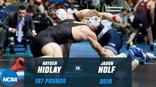 Jason Nolf vs. Hayden Hidlay: 2019 NCAA semifinals (157 lbs.)