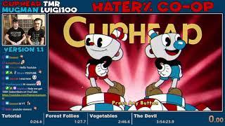 [World Record] Cuphead - Hater% Co-op in 2:19:05 (version 1.1)