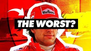 The Worst Ferrari F1 Driver EVER?